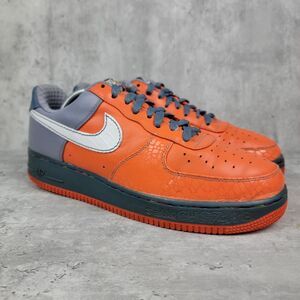 Nike Orange and Gray Sneakers